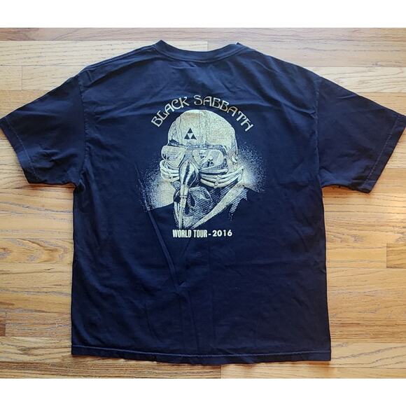 BLACK SABBATH 13 World Tour T- Shirt 2016 Ozzy Osbourne Size XL - Picture 2 of 6
